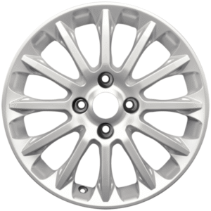 Platišče iz lahke zlitine 16" z 12 kraki, srebrn